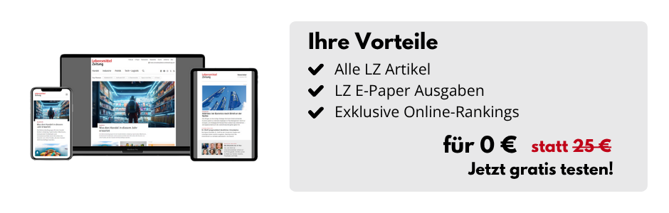 Bildschirm, Smartphone, Tablet  und daneben eine Infobox: Alle LZ Artikel, exklusive Online-Rankings für 0€ statt 25€. Jetzt gratis testen